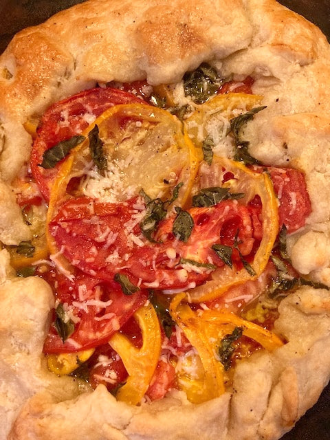 Heirloom Tomato Crostata